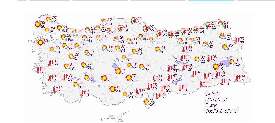 Hava sıcaklıkları yarından itibaren 10 derece daha artacak... Çarşamba kâbusu... 2